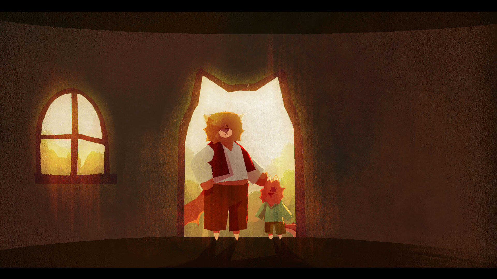 Early concept art for "Tib the Adventurer" student film